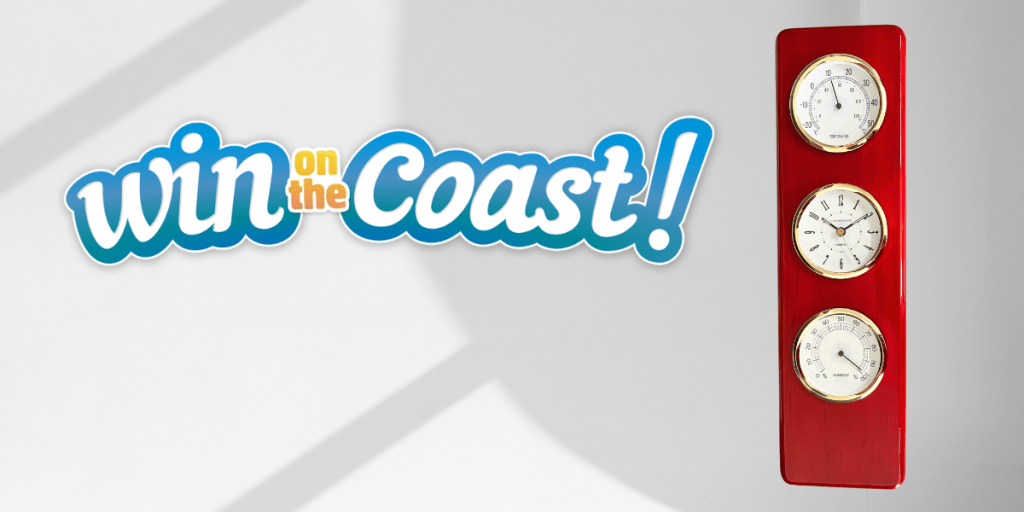 Win on the Coast – Weather Station Clock